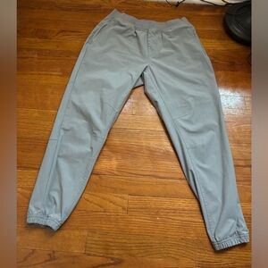 LEGENDS Pants Men Large Gray Aviation Jogger Performance Athletic Stretch